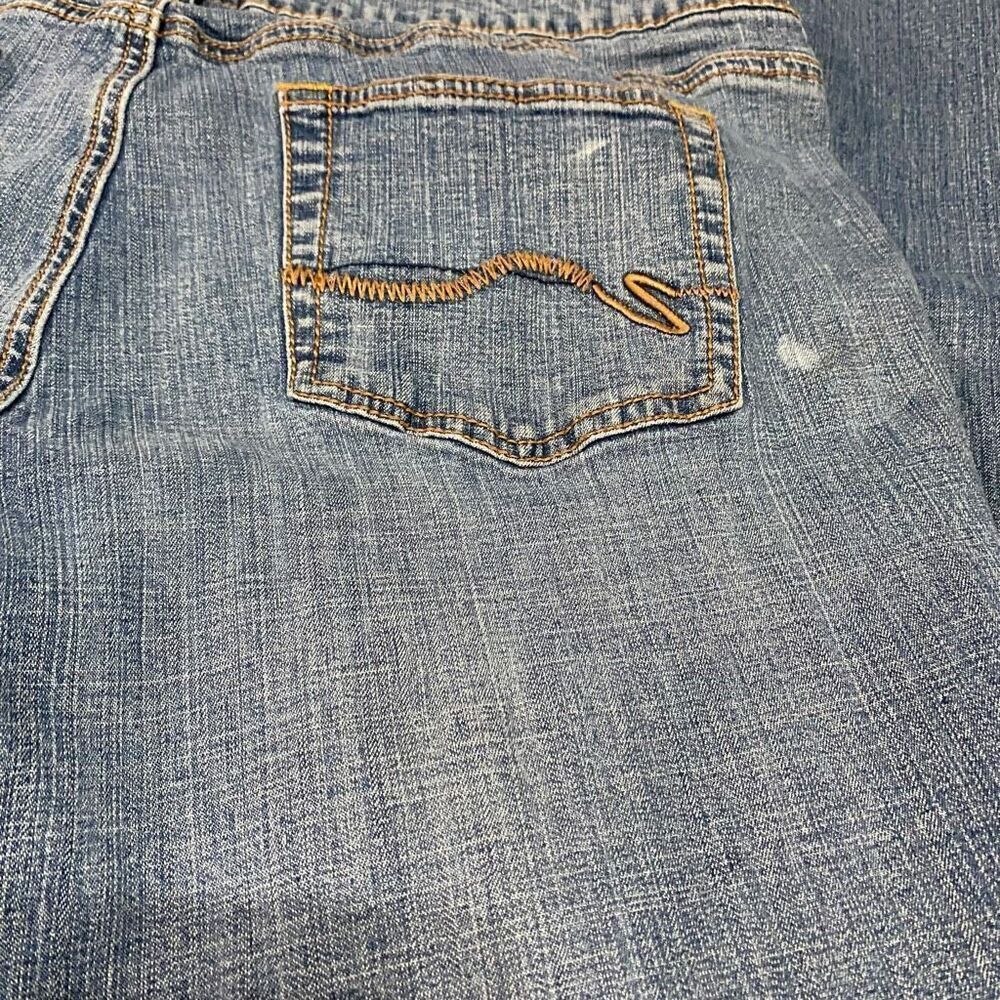 a.n.a. A New Approach Wide Leg Flare Blue Jeans Size 16 - Picture 9 of 11